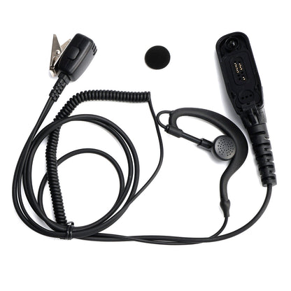 8268-614 Cuffie con gancio auricolare curvo per XPR6380 XiR P8260 DP3600 APX6000 GP328D