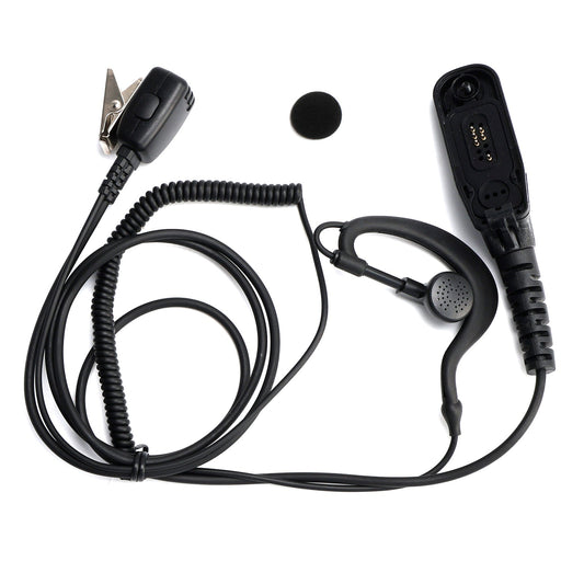 8268-614 Cuffie con gancio auricolare curvo per XPR6380 XiR P8260 DP3600 APX6000 GP328D