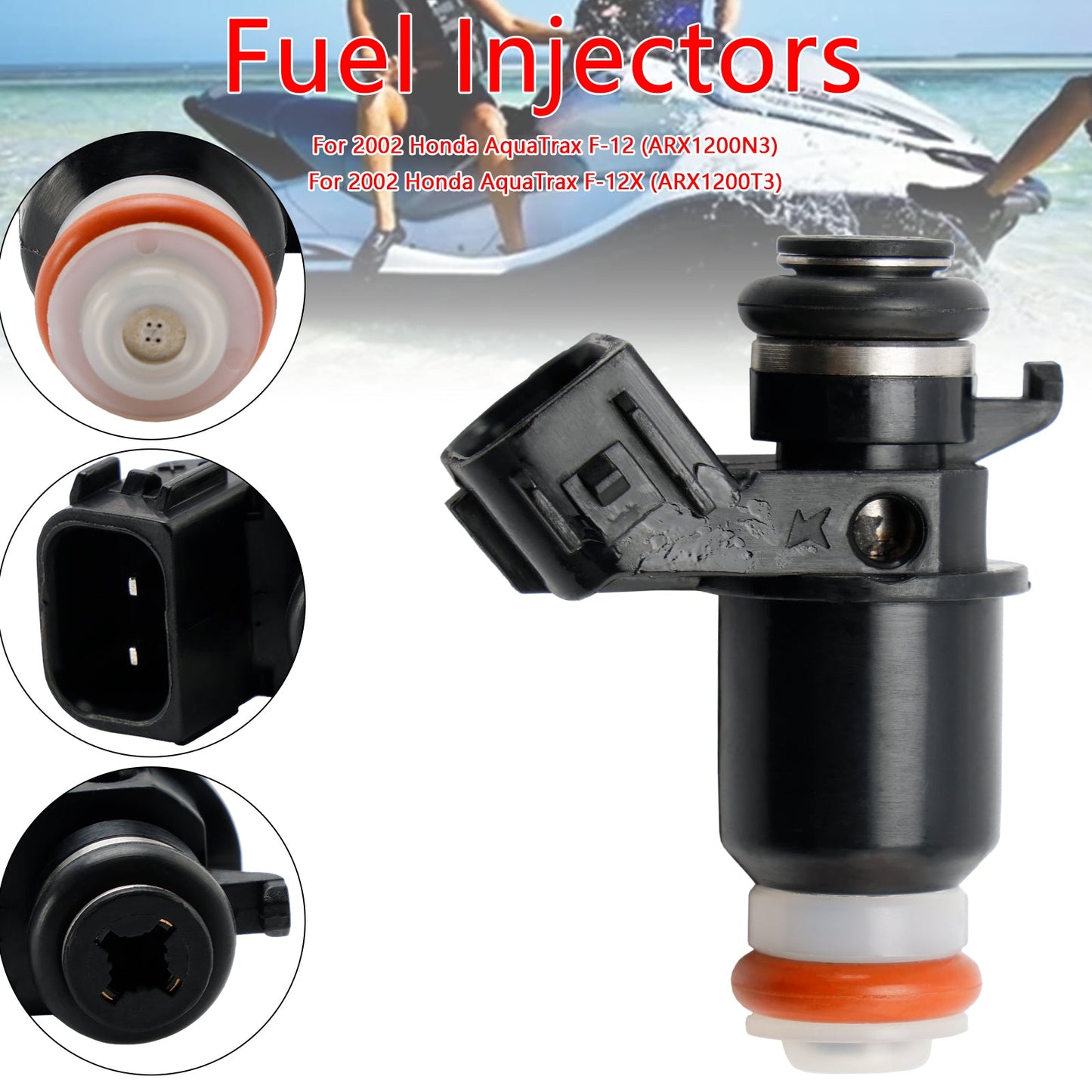 Iniettori di carburante per Honda AquaTrax F12 F12X 02-07 R12 R12X 03-07