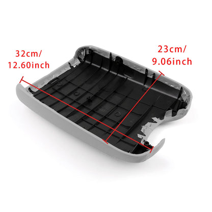 Coperchio della console centrale del bracciolo in pelle grigia per Honda Accord 2008-2012