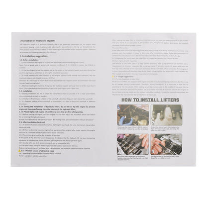 Kit punterie albero a camme per GMC Sierra 1500 4.3L 2014-2020 12633773