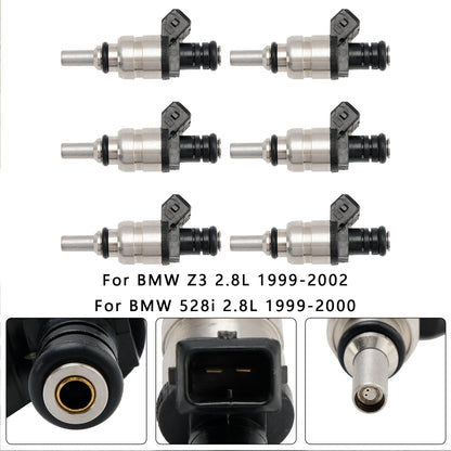 Iniettore carburante BMW 525i 2.5L 6 pezzi 2001-2005 13537546244 1427240 7546244