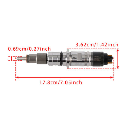 6 pezzi iniettori di carburante per Cummins ISB 6.7L QSB 4.5L 6.7L 5254261 0445120177
