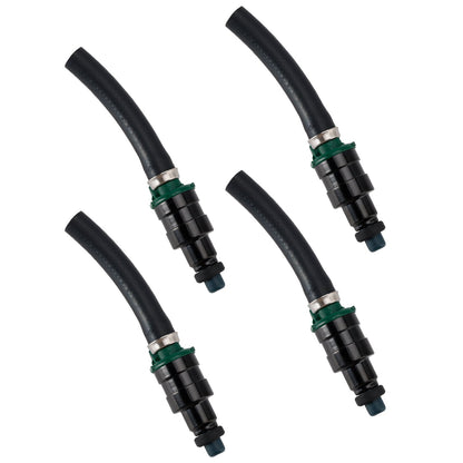 Iniettore di carburante 4 pezzi 0280150114 adatto a VW, Opel, Renault, Alfa Romeo