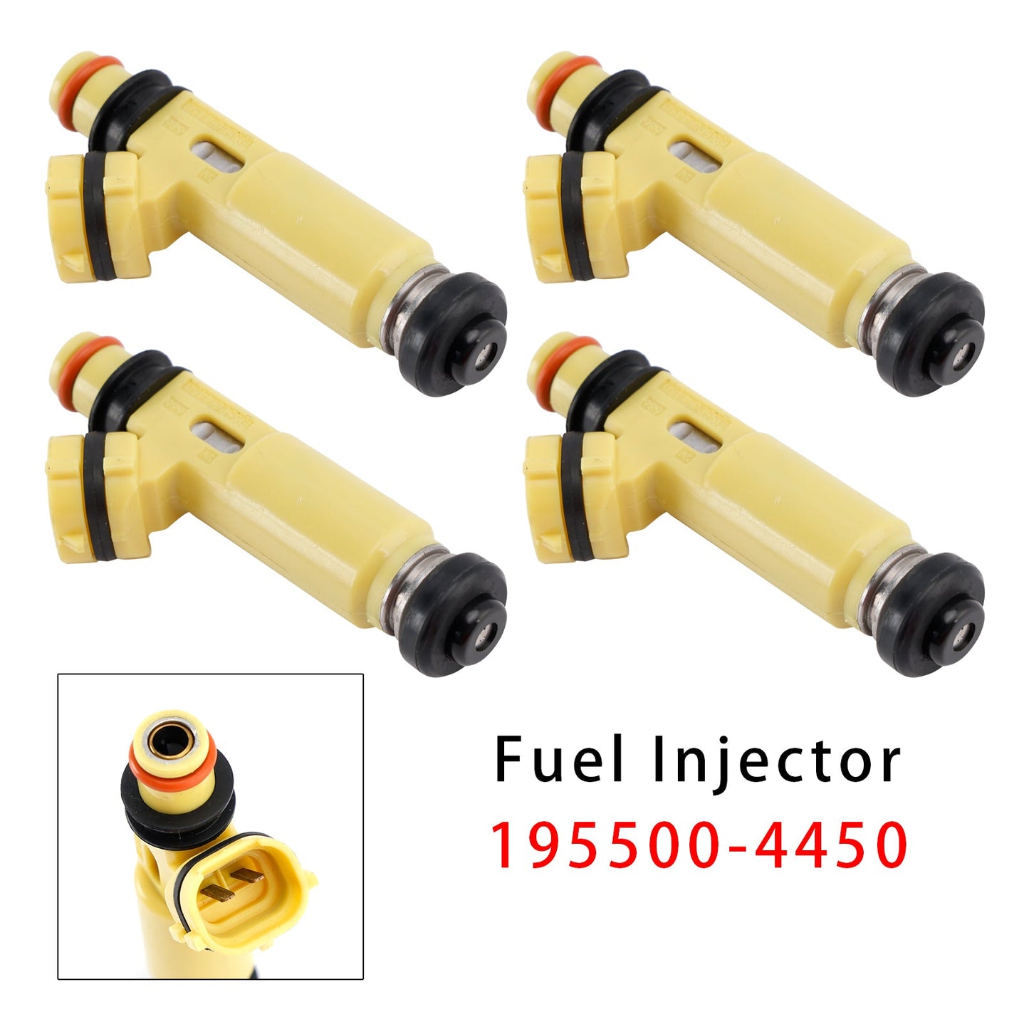 4 iniettori di carburante per MAZDA MX-5 Miata RX-8 RX-7 1.3 1.8L 2.0L 195500-4450