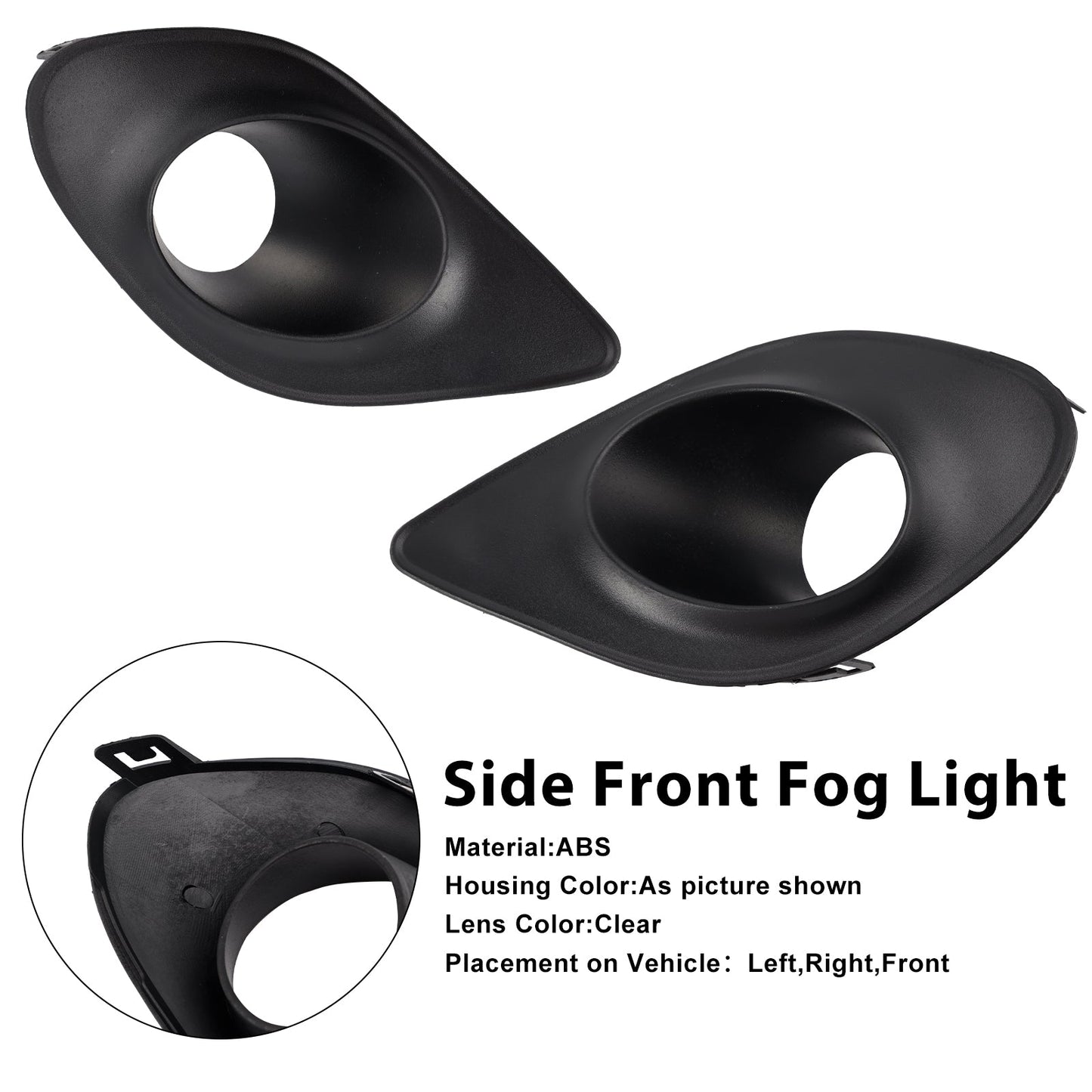 Coppia di cornici per fendinebbia per Dodge Charger 2015-2022 68280428AA