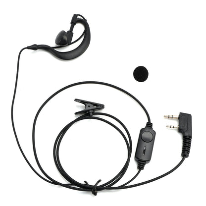 K-031 Cuffie con gancio auricolare con filo di pressione per TK-208 TH-D7 RPU416A KG-UVD1 TG-K4AT