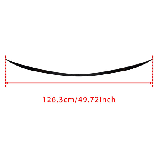 Spoiler posteriore nero lucido Mercedes-Benz Classe C W205 AMG C63 Style 2014-2021