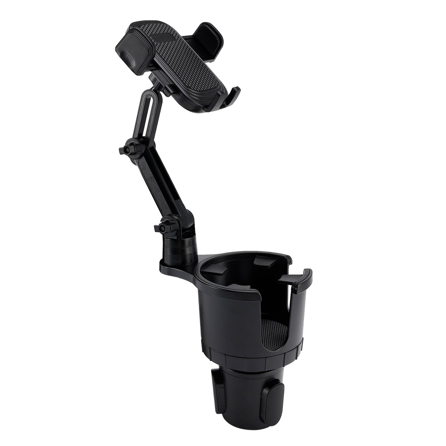 Supporto per smartphone, portabevande, per smartphone, auto, portabicchieri 2 in 1