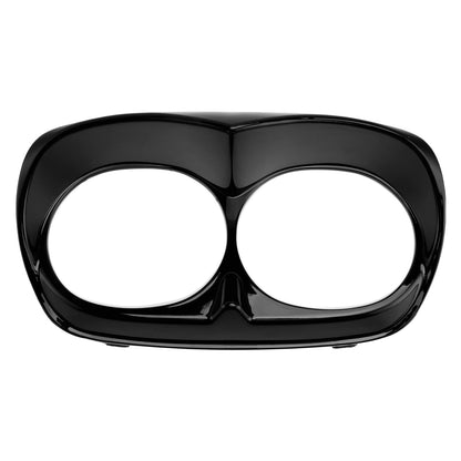 Copertura della cornice del faro anteriore doppio per Road Glide 1998-2013