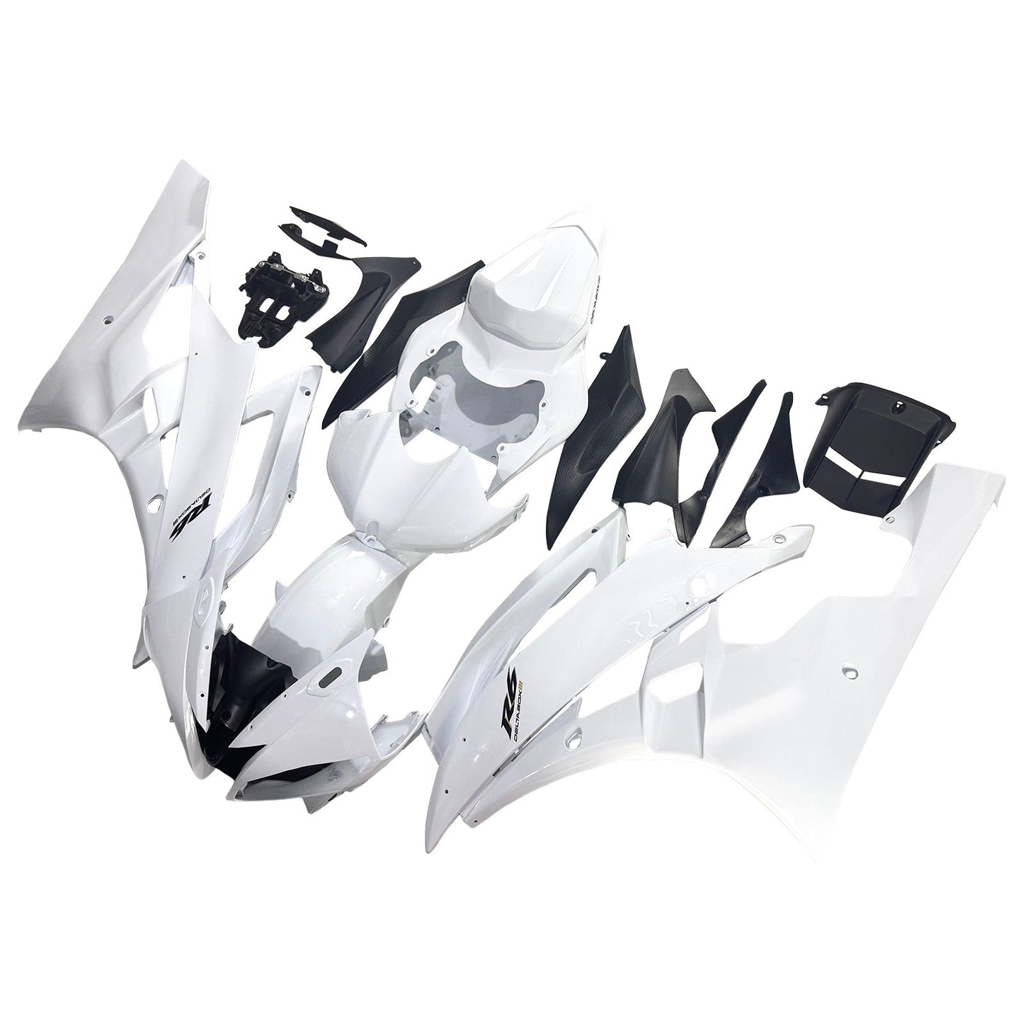 Kit di carene in plastica ABS stampate a iniezione per Yamaha YZF 600 R6 2006-2007