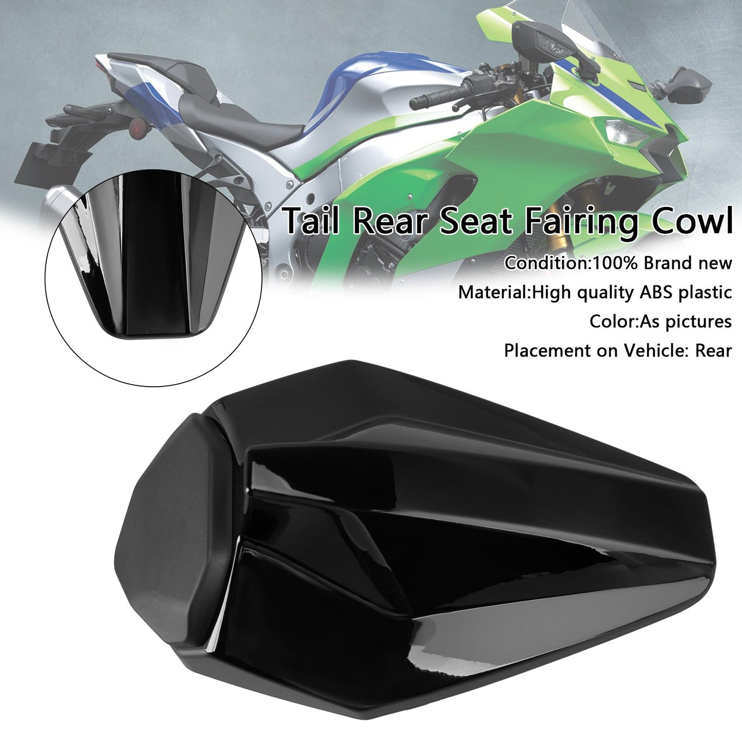 Carenatura posteriore per Kawasaki ZX10R ZX-10R Racing 2016-2025