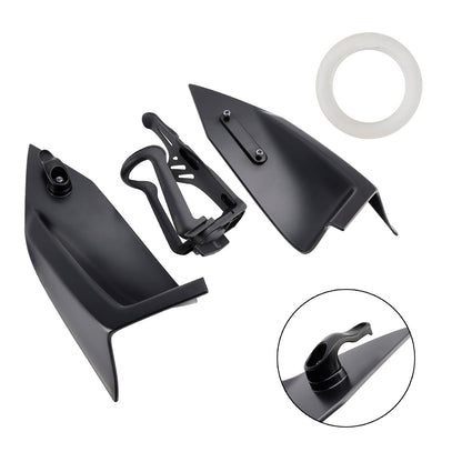 Gancio porta casco e porta bottiglia per Yamaha X-Max 300 2023-2025 nero