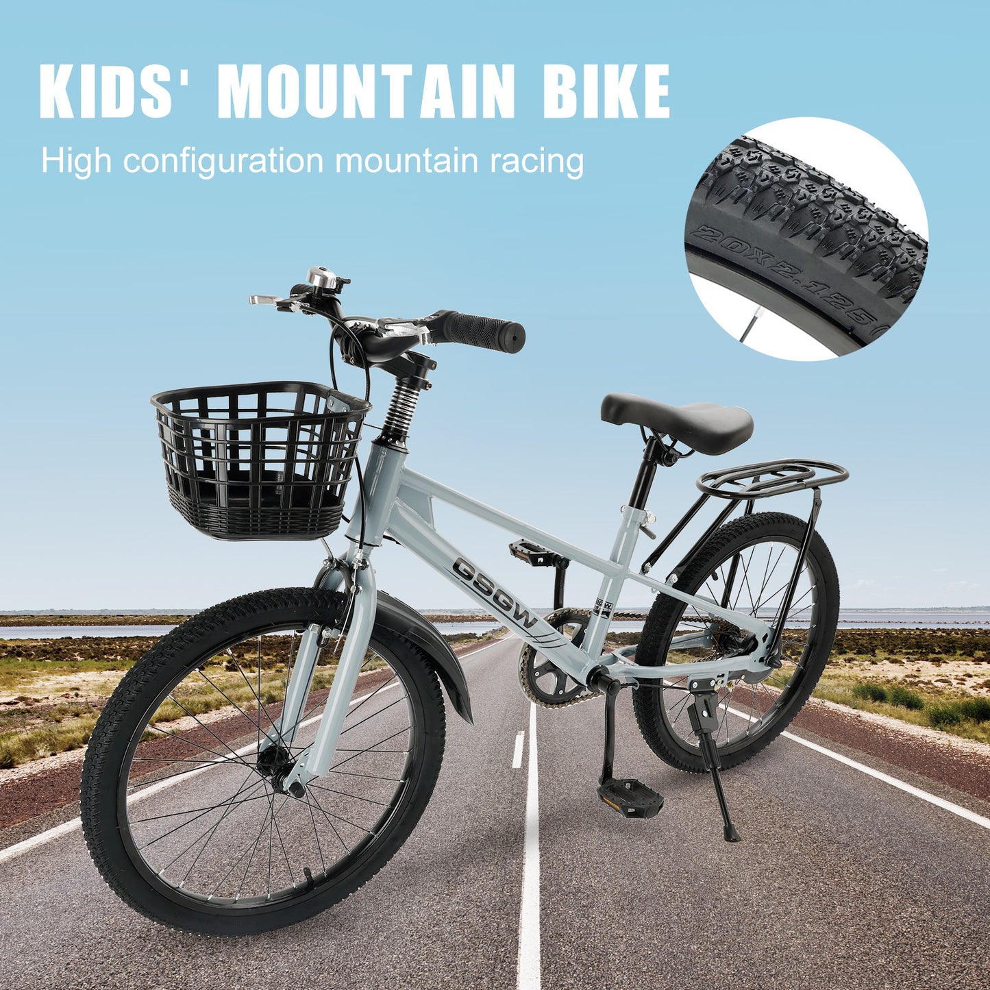 20 pollici di biciclette per bambini per bambini adolescenti