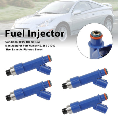 4 iniettori di carburante per Toyota Yaris 1.5L 06-14 Celica 03-05 23250-21040