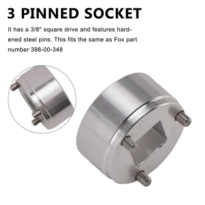 Strumento per presa forcella per la rimozione del pistone interno a 3 pin Fox CTD - come 398-00-348