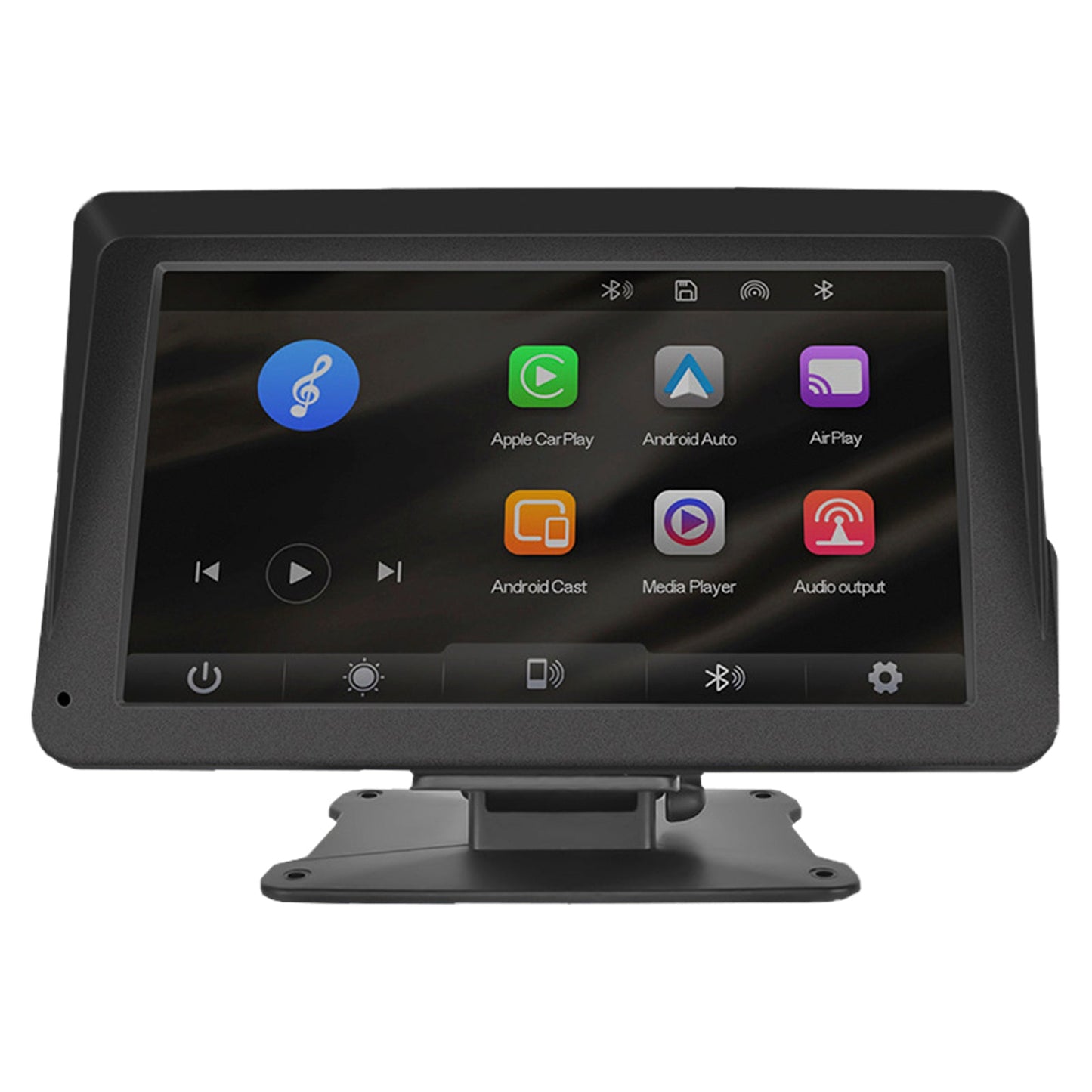 Lettore multifunzione CarPlay da 7 pollici, Apple AirPlay, Android, telecamera di proiezione