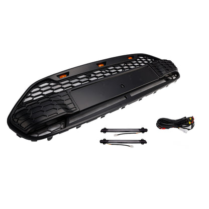 2014-2018  Ford Transit Connect Griglia del paraurti anteriore nero W/LED