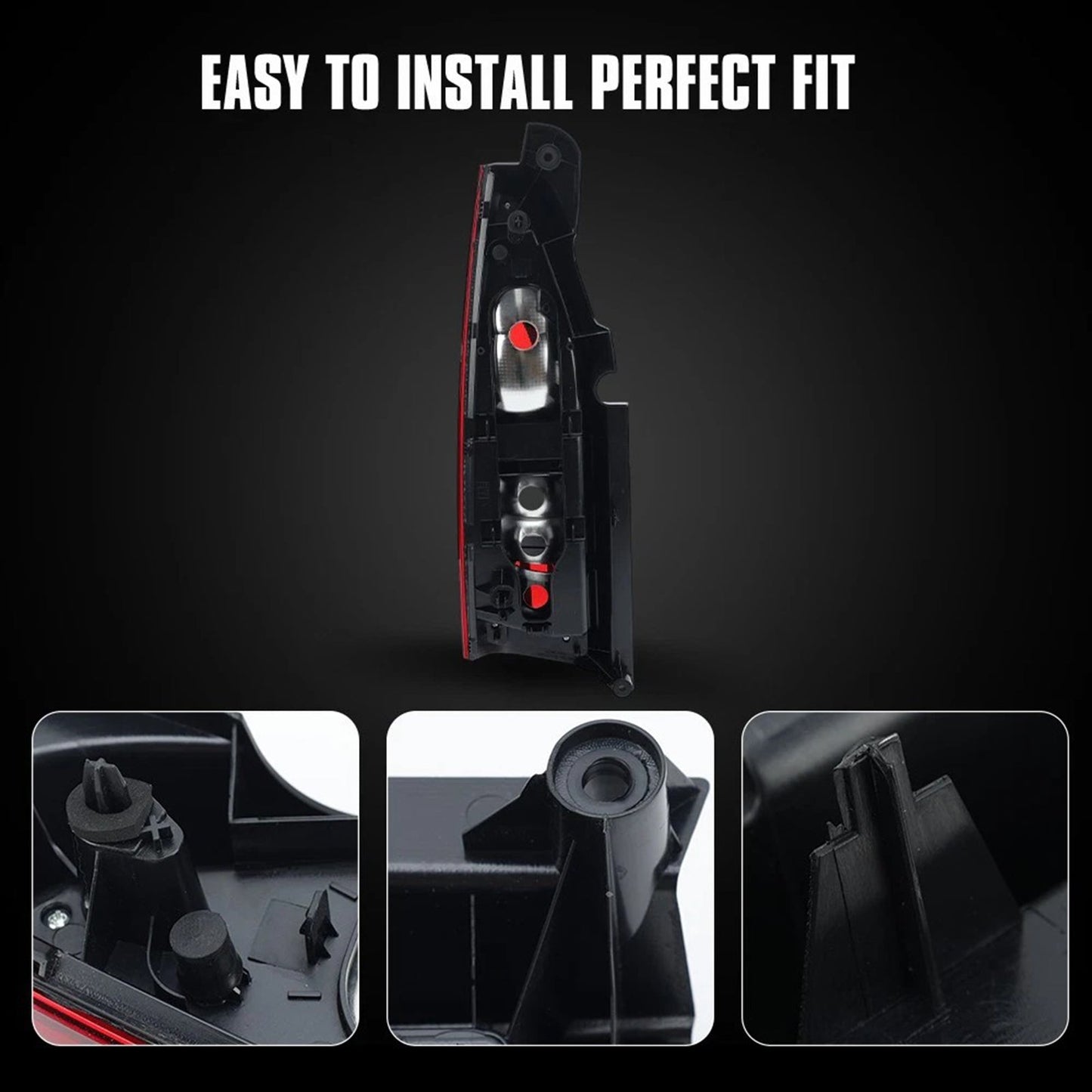 2018-2023 Per Peugeot Rifter Heckklappe Posteriore Destro Fanale posteriore Lampada alogena 9820555280