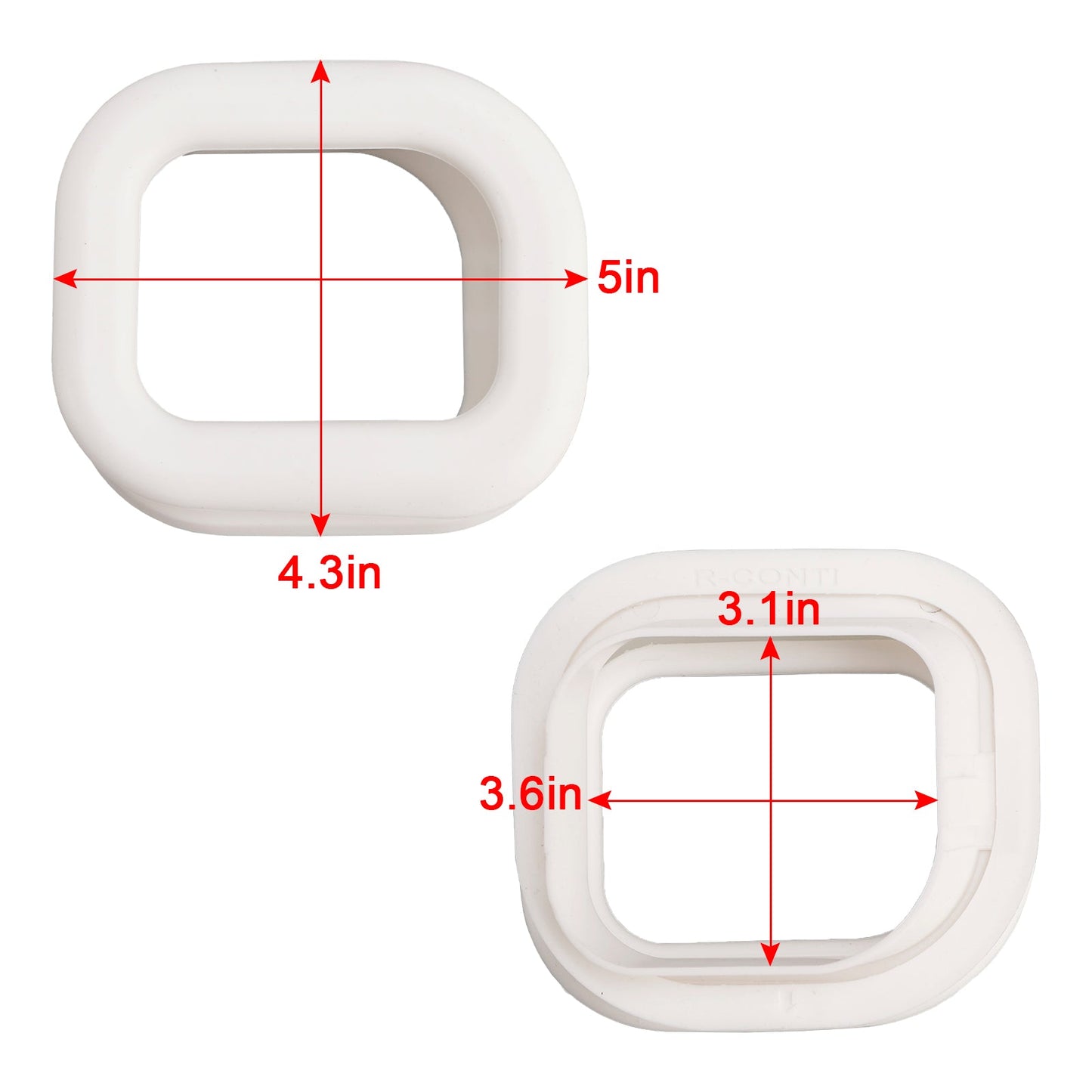 DA97-13431A Guarnizione per scivolo del ghiaccio per frigorifero Samsung PS8762357 3973717