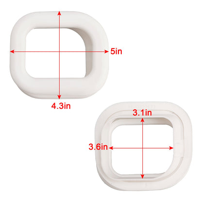 DA97-13431A Guarnizione per scivolo del ghiaccio per frigorifero Samsung PS8762357 3973717