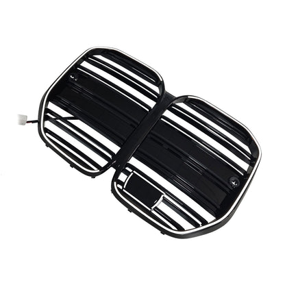 Griglia paraurti anteriore stile M4 per BMW Serie 4 G22 G23 G82 con ACC, compatibile con i modelli 2020-2025.
