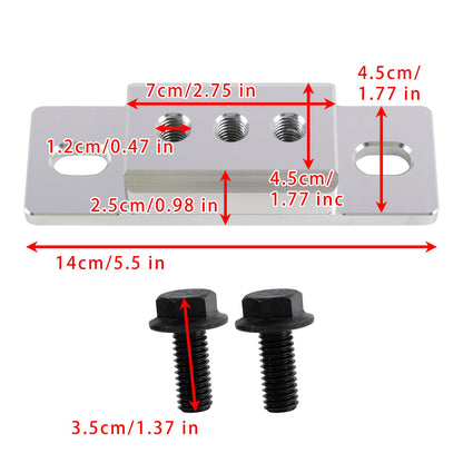 Supporto trasmissione in alluminio 551404 per GM TH350 TH400 4L60E 4L65E