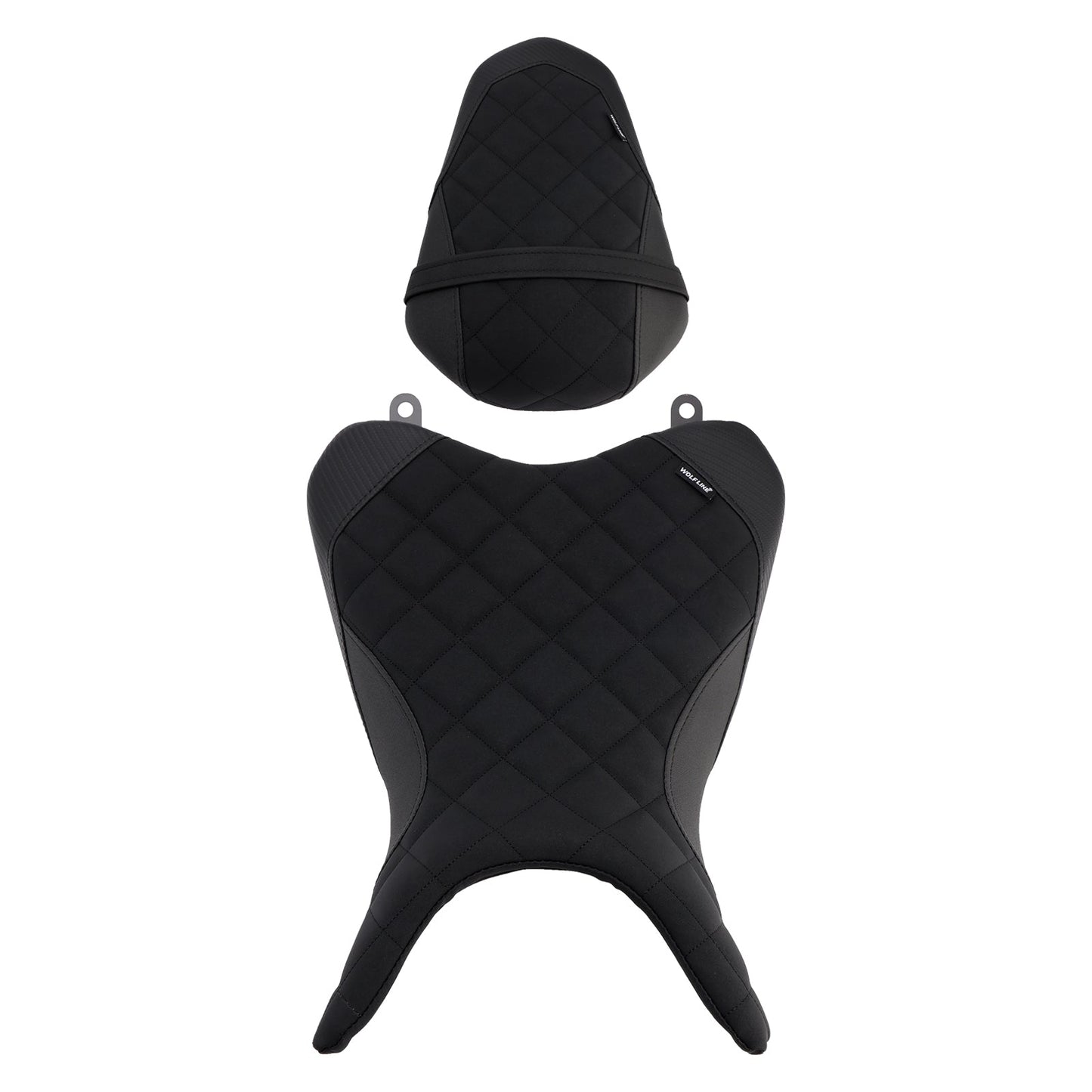2025 - Per Yamaha Yzf-R3 2025 - Mt-03 Cuscino posteriore per sedile conducente e passeggero, nero