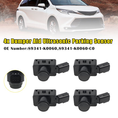 Sensore di parcheggio a ultrasuoni per paraurti Toyota Sienna 2021 (4 pezzi) 89341-K0060-C0