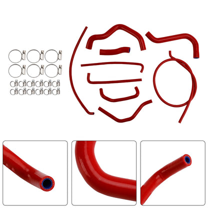 Kit di tubi flessibili in silicone per il liquido di raffreddamento del radiatore per Suzuki GSX-S750/Z 2017-2025