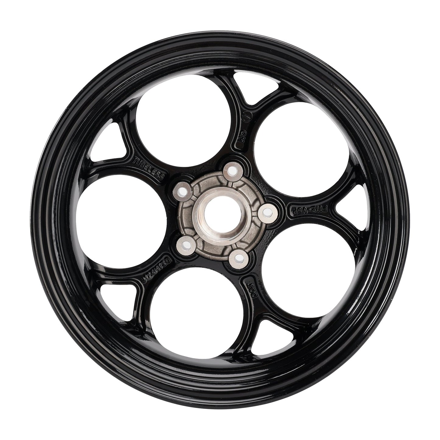 Set di cerchi ruota anteriore e posteriore tubeless Vespa Primavera ie 3V iGet Euro5 125 4T AC 3.0x12"" dal 2020 in poi