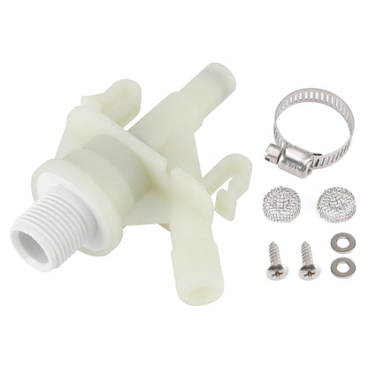 Kit valvola acqua per WC per camper/roulotte Dometic serie 300/310/320