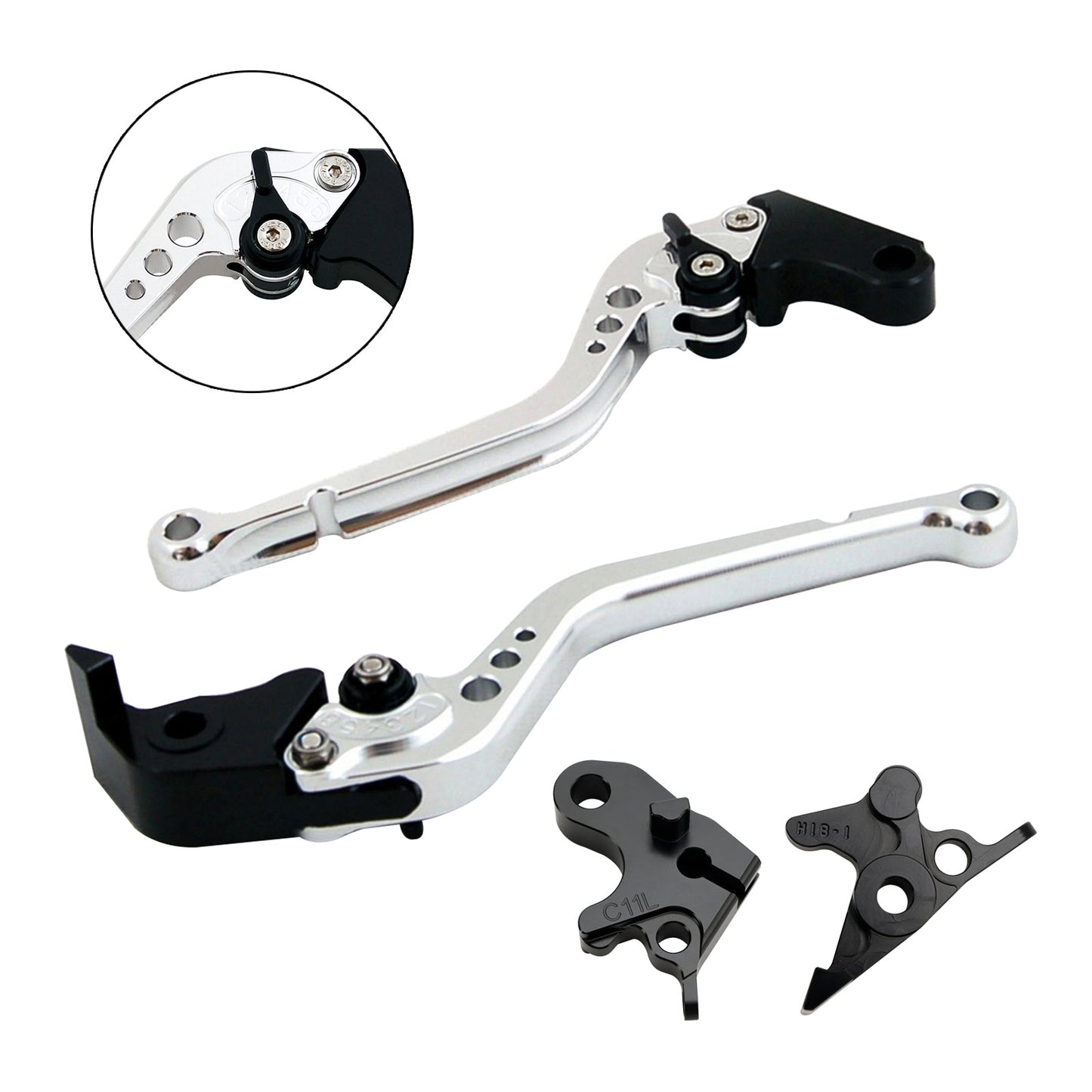Leva frizione freno lunga adatta per HONDA CRF1100L Africa Twin 2020-2021