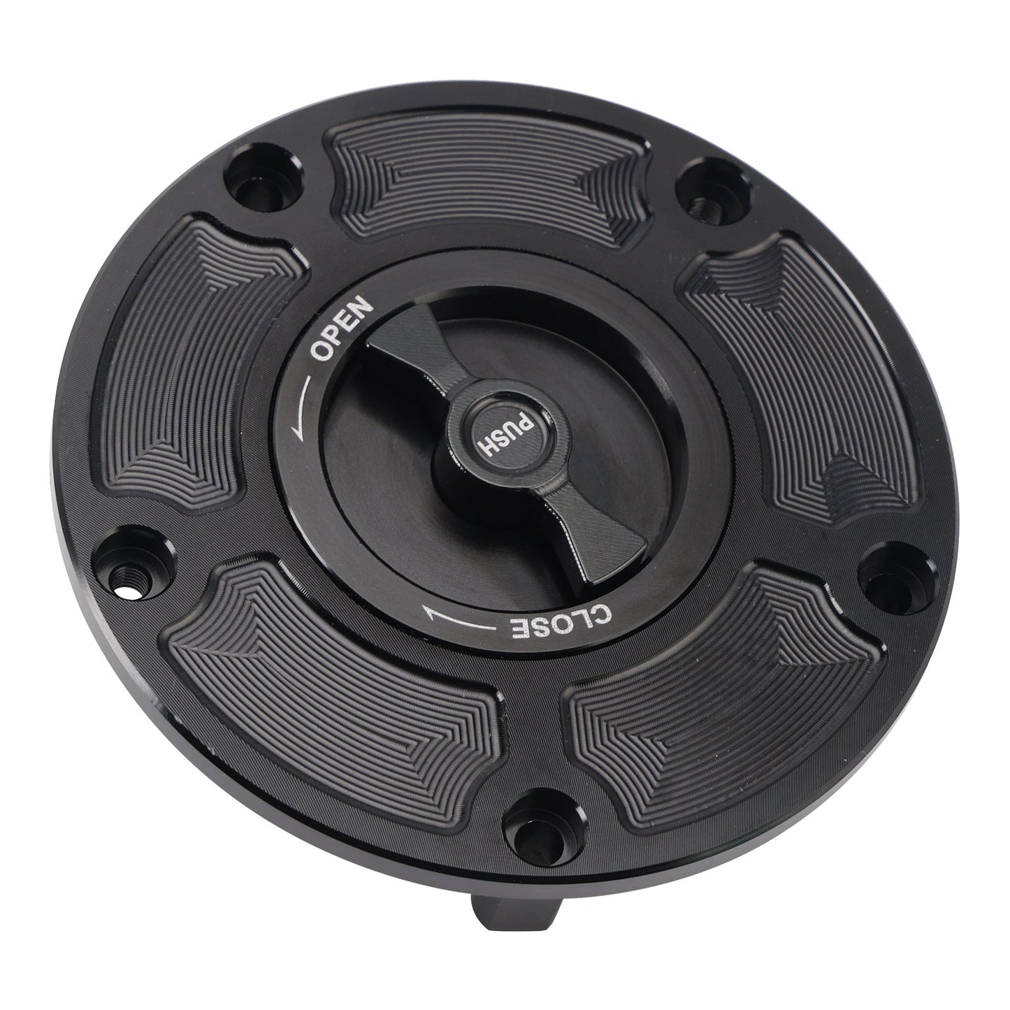 Tappo serbatoio carburante CNC nero senza chiave per CFMoto 300 450 SS NK 700CL-X 800 NK 22-25