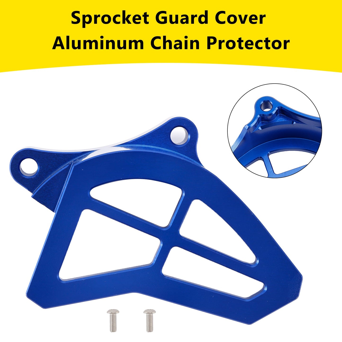 Protezione per pignone Yamaha YZ125 1993-2004, protezione per catena in alluminio
