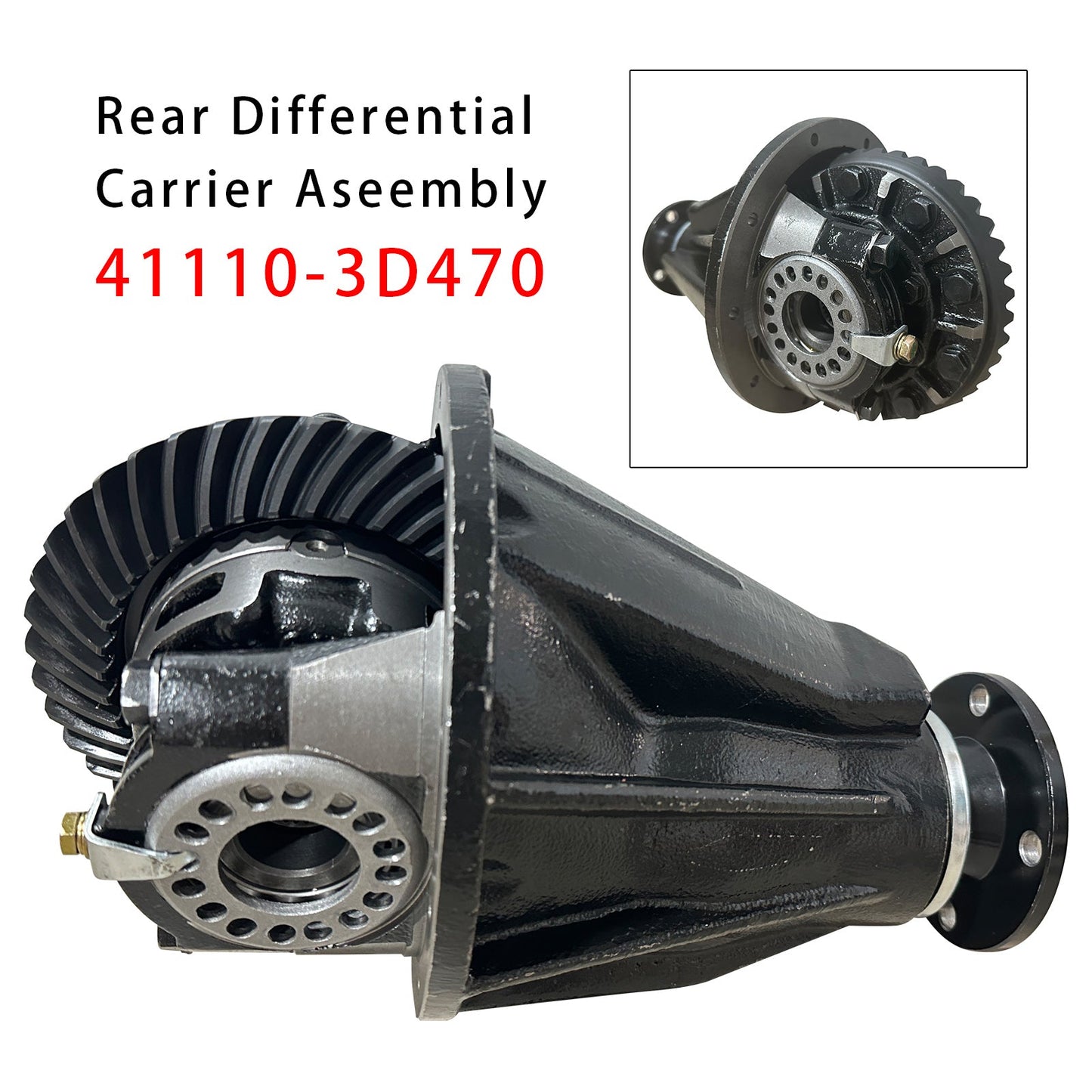 2003-2008 Per Toyota V8 4x2 Supporto differenziale posteriore 411103D470
