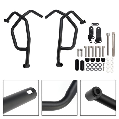 Barra di protezione inferiore per motore Yamaha Tracer 7 2021-2025, telaio in acciaio, colore nero