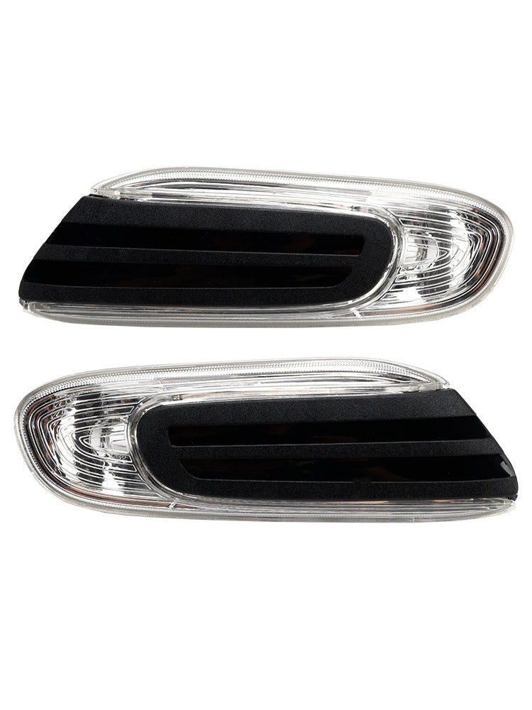 2 pezzi di indicatori di direzione aggiuntivi bianchi per BMW Mini F55 F56 F57