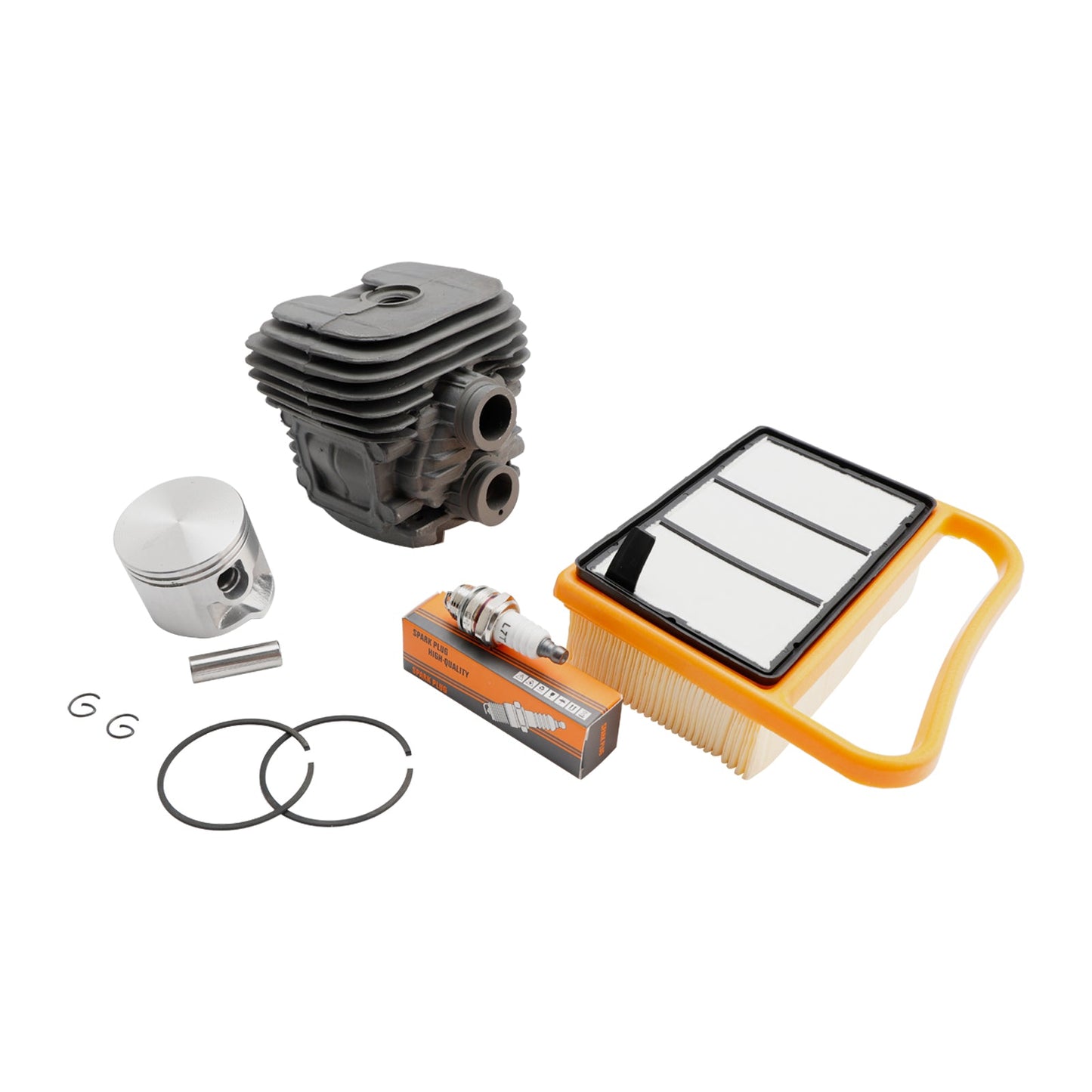 Kit di manutenzione cilindro pistone Stihl TS410 TS420 con filtro aria 4238 020 1202