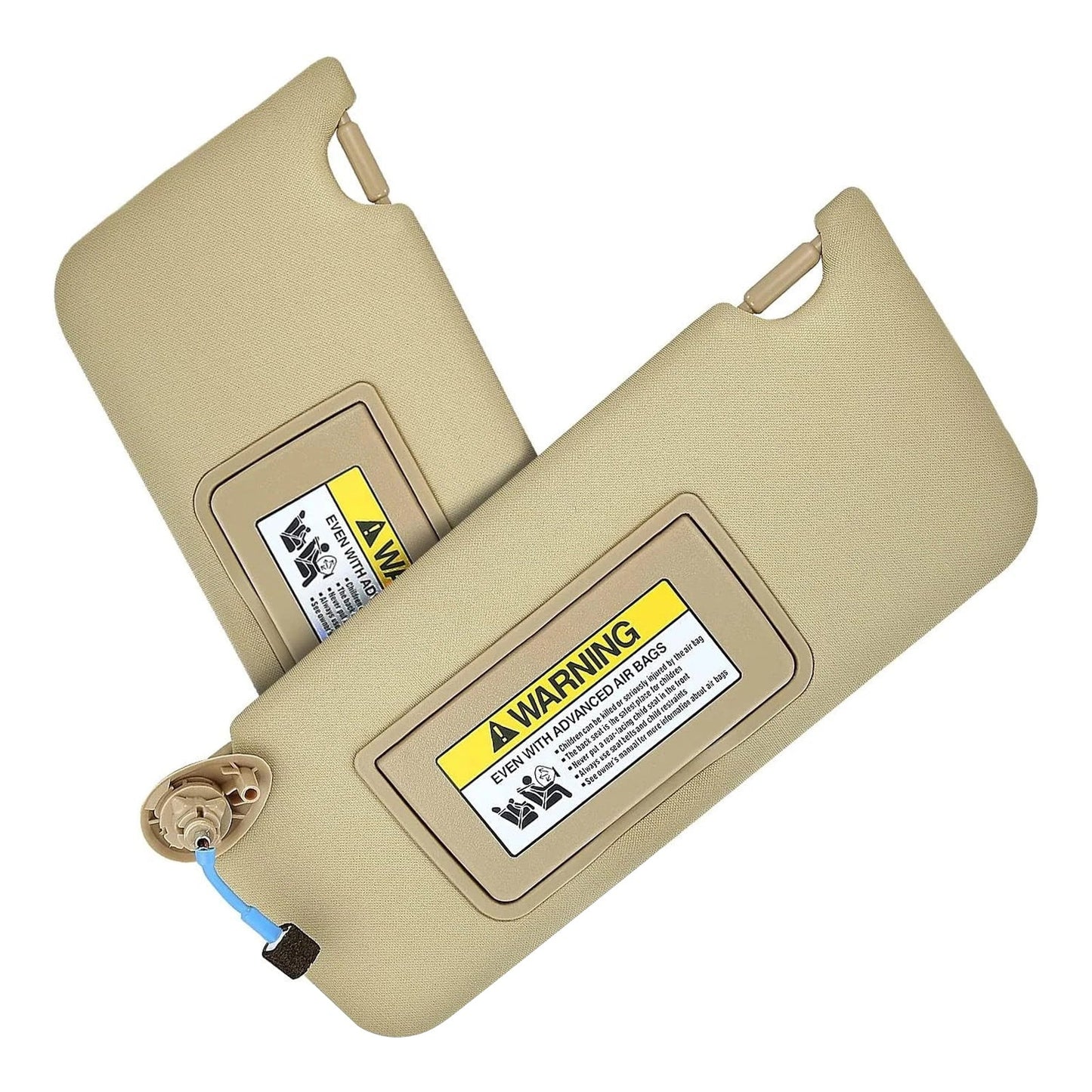 Coppia di alette parasole beige per Honda Accord 2008-2017 83280TA5A51ZA
