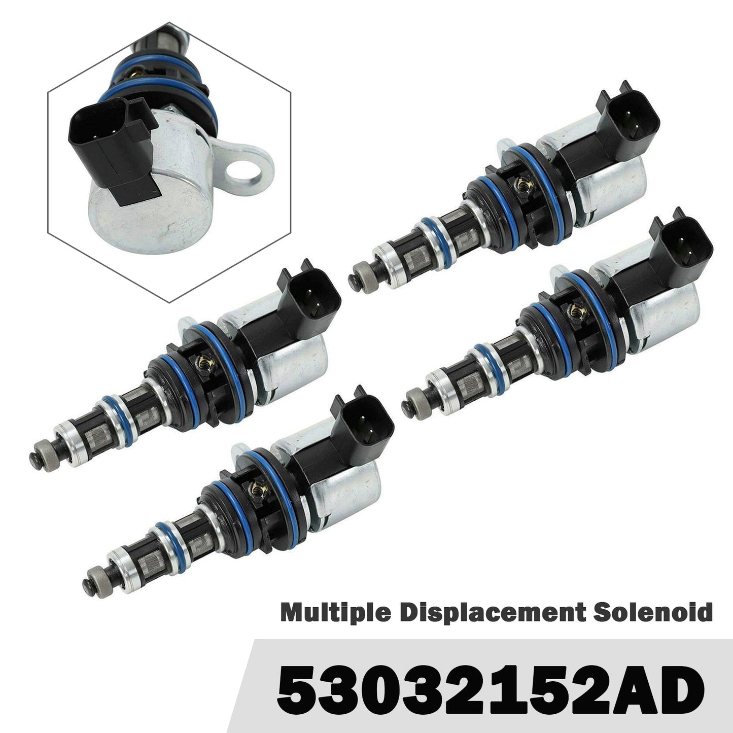 4x Solenoide a cilindrata multipla 53032152AD per Jeep Chrysler 300C 5.7L