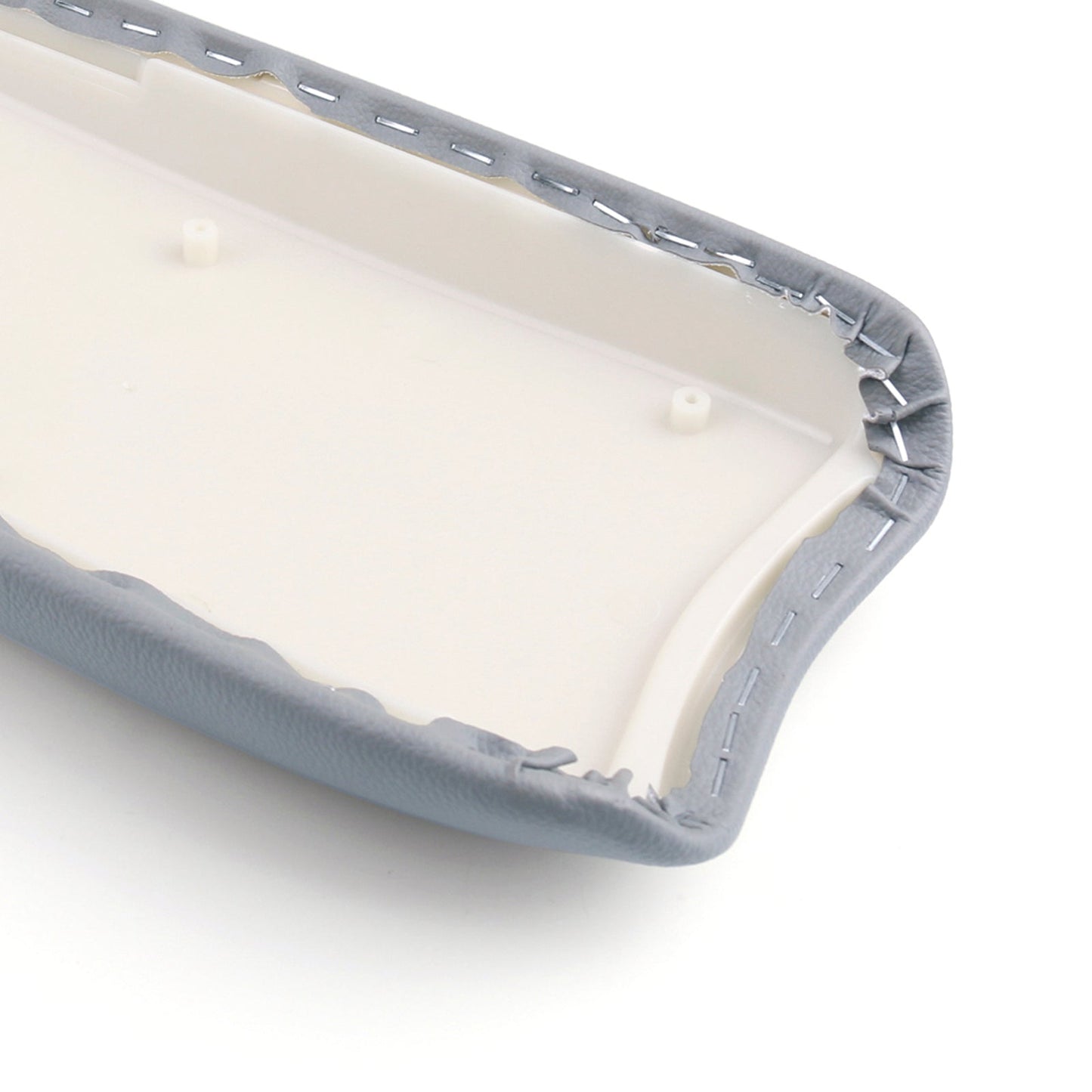 Coperchio della console centrale del bracciolo in pelle grigia per Honda CIVIC 2006-2009