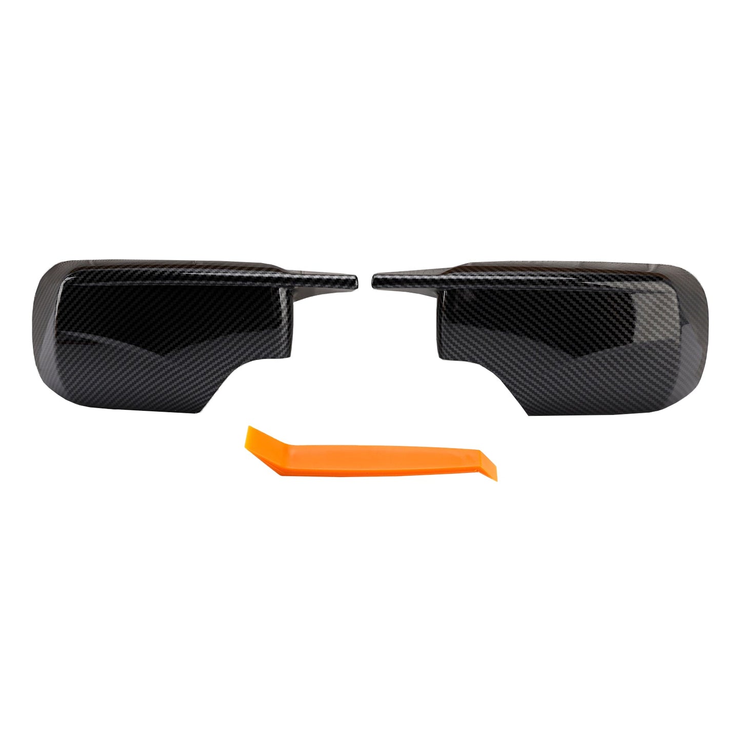 2 pezzi Copri specchietti laterali per auto stile M per BMW E46 Berlina E39 4DR 1998-2005