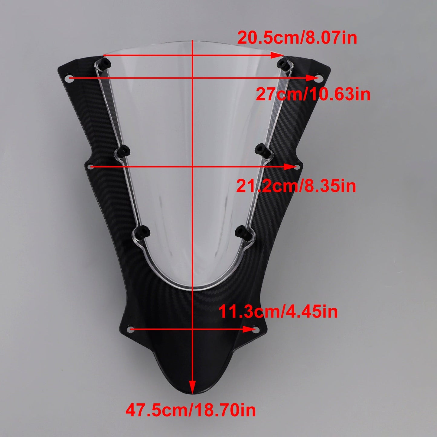 Parabrezza Parabrezza per Kawasaki ZX-4R ZX-4RR 2023