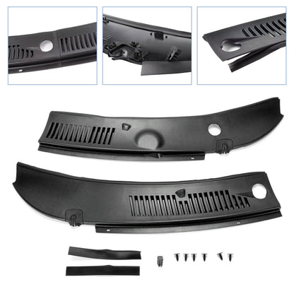 1999-2001 Ford Mustang SVT Cobra, Coupé/Convertibile Tergicristallo per parabrezza Pannello griglia griglia destra e sinistra 3R3Z6302228AAA