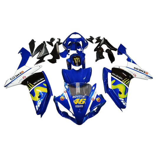 Kit carenatura iniezione Carrozzeria in plastica ABS adatta per Yamaha YZF-R1 2007-2008