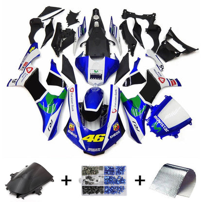 Kit carenatura iniezione Yamaha YZF-R1 2020-2024 Carrozzeria in plastica ABS