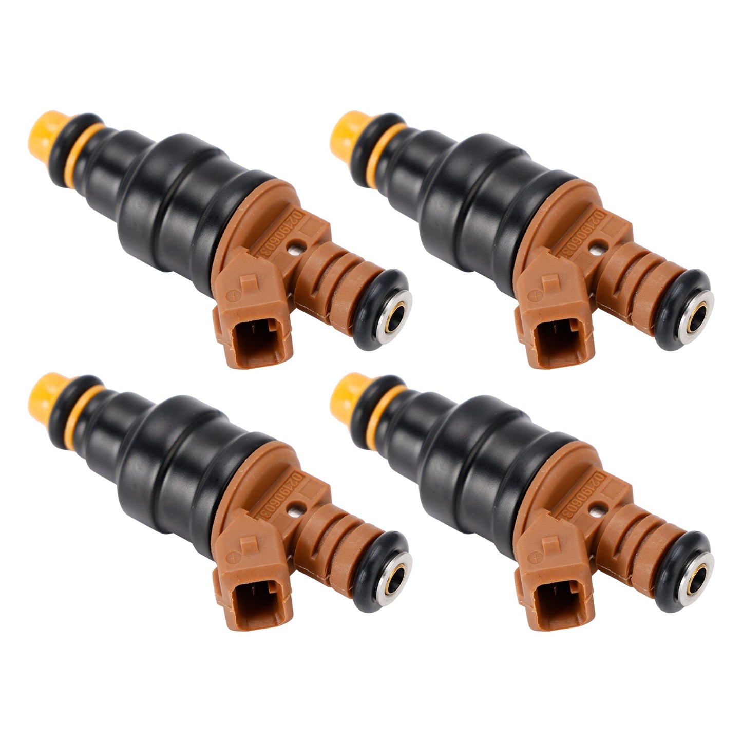 4 pezzi iniettori carburante per VW Golf III Vento Sharan Ford Galaxy 2.8L VR6 0280150953
