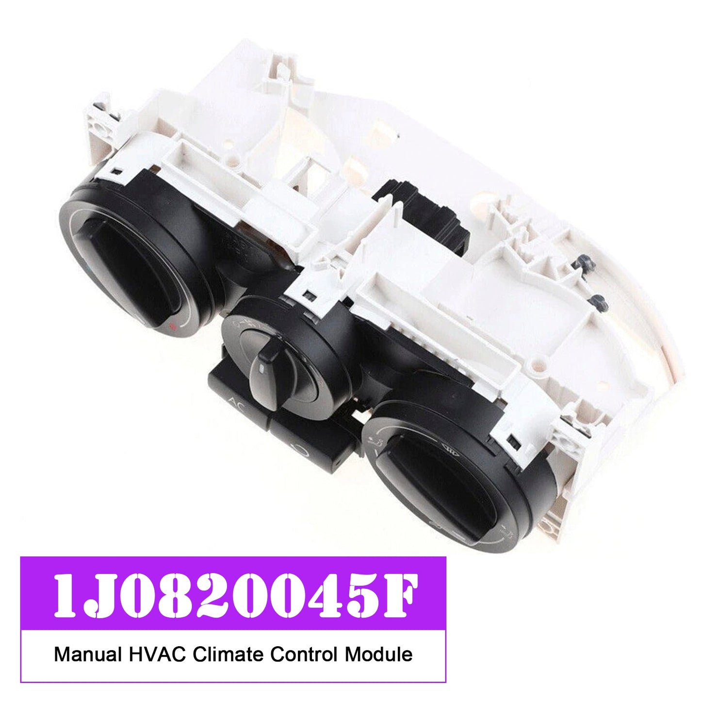 Modulo di controllo del clima HVAC manuale 1J0820045F 599-152 per VW Golf Jetta Beetle