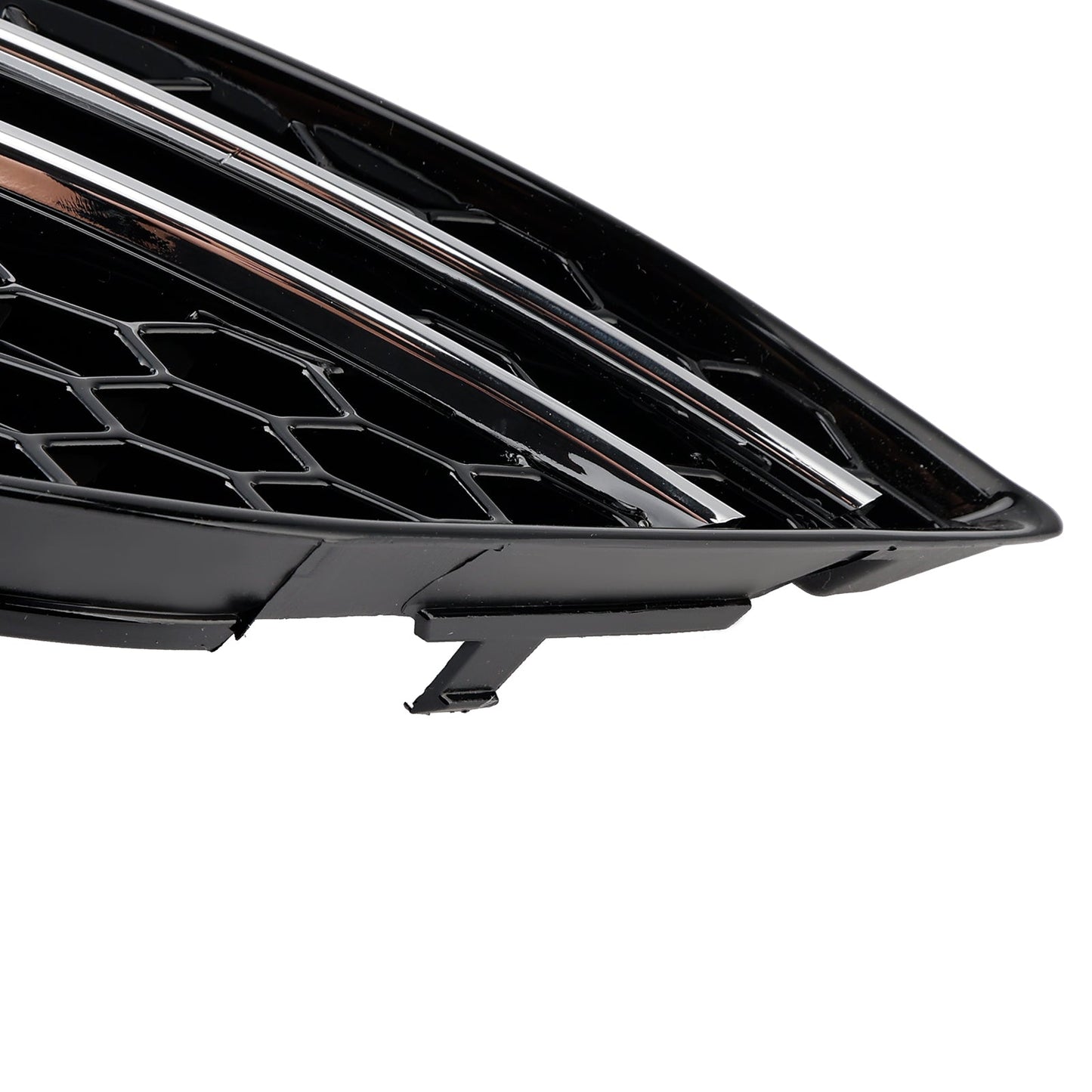Griglia di copertura fendinebbia cromata Audi A4 B8.5 2013-2015, paraurti standard
